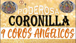 Coronilla a SAN MIGUEL ARCÁNGEL y los 9 coros ANGÉLICOS