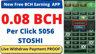 Bitcoin Cash | Bitcoin Cash Earning APP 2021 | Live Withdraw Payment Proof | By ABID STV
