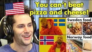 American Reacts to FUNNY Norwegian Memes | Part 8