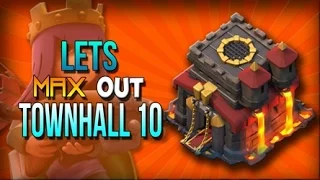 Clash of Clans: Lets Max TH10! #9 - Getting SO Close To MAX...