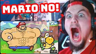 MARIO vs KOOPA THE QUICK - Ultimate SUPER MARIO 64 Cartoon REACTION!!!!!