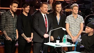 One Direction Plays Tattoo Roulette with James Corden