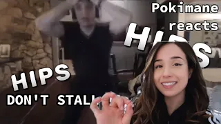 Pokimane reacts to Radio Kapp - My Hips Don't Stall (with Twitch Chat)