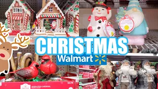 WALMART CHRISTMAS DECORATIONS FINDS SHOP WITH ME SHOPPING VLOG 2022 CHRISTMAS IDEAS BROWSE WITH ME