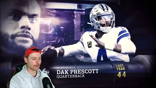 Rugby Player Reacts to DAK PRESCOTT (QB, Cowboys) #56 The Top 100 NFL Players of 2023