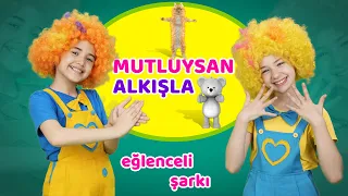 Mutluysan Alkışla - Elif ve Beren ile Mutluysan Haydi Şimdi Alkışla Çocuk Dans Şarkısı