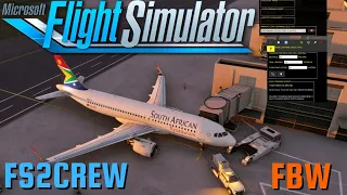 FS2Crew | MSFS 2020 | FBW A320 | Full Flight