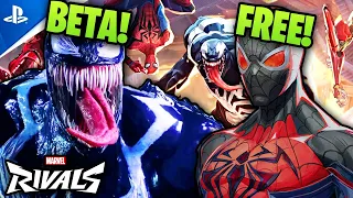 Venom Joins Marvel Rivals! New Beta Date Revealed!