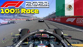 F1 2021 - Let's Make Pérez World Champion #18: 100% Race Mexico | PS5