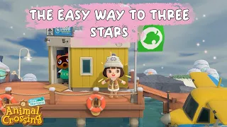 The easy Way to A three-star rating |Animal Crossing: New Horizons