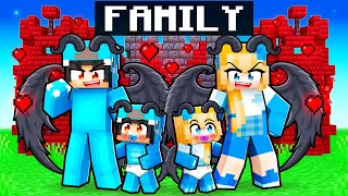 Having A DEMON Family in Minecraft With Crazy Fan Girl!