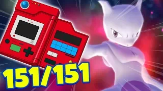 COMPLETING THE POKEDEX! 151/151 (Catching Mewtwo) - Pokémon: Let's Go, Pikachu! and Let's Go, Eevee!