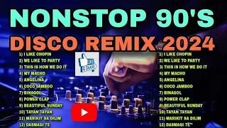 NONSTOP 90'S DISCO REMIX 2024 ] [ HARDTEK REMIX ]