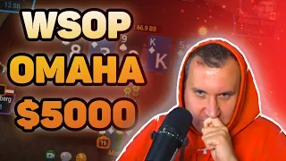 Катаем WSOP Omaha $5000. Хайлайты покер стримов Minthon19