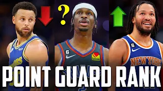 Ranking The Top 10 Point Guards In The NBA Right Now…