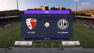 FIFA 21 | FC Sion vs FC Lugano - Switzerland Super League | 17/01/2021 | 1080p 60FPS