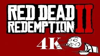 4K 3840x2160 прохождение Red Dead Redemption 2. Часть 6