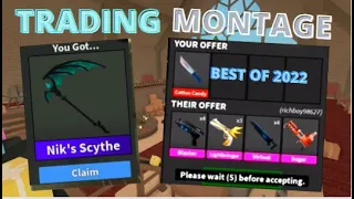 MM2 TRADING MONTAGE!!! (Best trades of 2022)