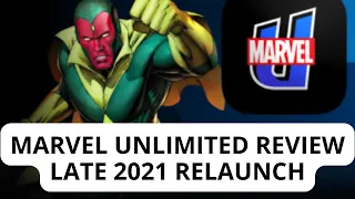 Marvel Unlimited Digital Comics Service Review Late 2021 Relaunch