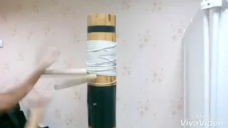 Винчун кунгфу , деревянный манекен, отработка ударов