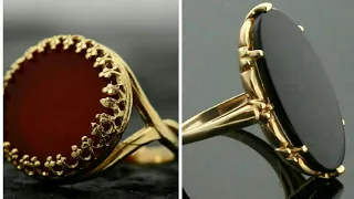 Stylish beautiful stone rings designs /gold rings designs