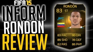 FIFA 15: SIF RONDON REVIEW! (83) +INGAME STATS! FIFA 15 PLAYER REVIEW