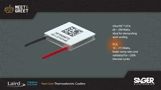 Laird Thermal Systems Next-Generation Thermoelectric Coolers