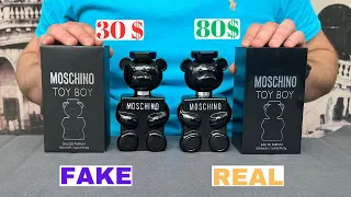 Fake vs Real Moschino Toy Boy Perfume