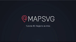 MapSVG WordPress map plugin Tutorial #3: Regions as links