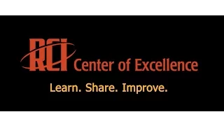 RCI Center of Excellence - Learn. Share. Improve.