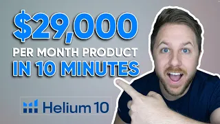 How To Find Products To Sell On Amazon Using Helium10 | Beginner Amazon FBA Product Research