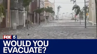 Would you evacuate the coast ahead of a hurricane? | FOX 5 News