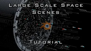 Large Scale Space Docking Sci-Fi Environment - Blender Tutorial