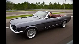 Production Car Review - Nebula Gray Pearl Revology 1966 Mustang GT Convertible