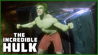 The Hulk Saves Banner From A Fiery Car Crash! | Season 2 Episode 27 | The Incredible Hulk