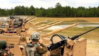 M1A2 Abrams Firing a Sabot Round