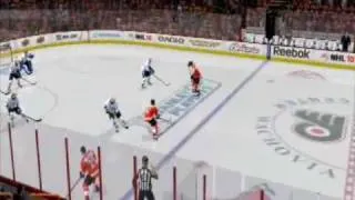 NHL10 Chris Pronger scores late to tie vs Tampa Bay Lightning