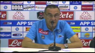 Post Conferenza Sarri Napoli Sampdoria