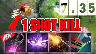 BROKEN COMBO MORTAL STRIKE ASSASSINATE KHANDA MELD ABILITY DRAFT HIGHLIGHT DOTA 2 PATCH 7.35