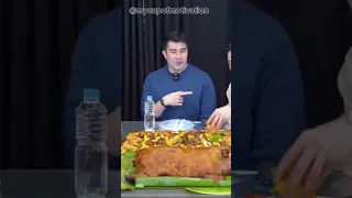 Alden teased by Luis Manzano in their Pinoy Mukbang Interview! #shorts #motivation