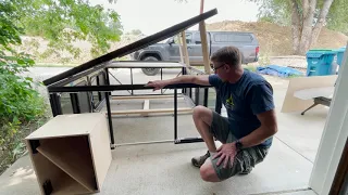 Pop-up Camper Build (Part 4)  Walkaround 01 - DIY Wedge Camper