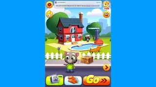 Мой говорящий том #1 виртуальный питомец Tom virtual pet ИГРА МУЛЬТИК #ЛенаPlay