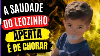 ⭐A SAUDADE DO LEOZINHO APERTOU😭E ELE QUIS O PAPÁ DA MAMÃE, É DE CHORAR😭