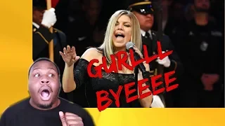 FERGIE NATIONAL ANTHEM REACTION! *GIRL WHAT WAS YOU DOING!!!??*| Zachary Campbell