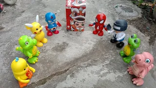 Find Toys New Dance Robot Robot Dance Lion Spiderman Optimus Pikachu PUBG