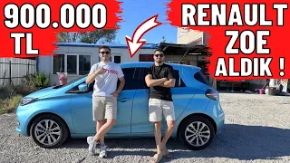 900.000 TL RENAULT ZOE ALDIK !