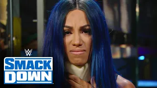 Bayley blindsides Sasha Banks’ interview: SmackDown, Sept. 18, 2020