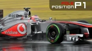 F1 2013 - Australian Grand Prix - Jenson Button hoping for storm clouds