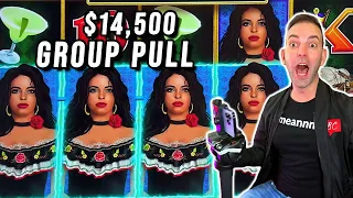 $14,500 GROUP PULL ➚ $75 Chica Bonita Spins!