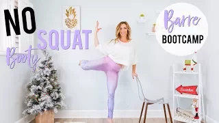 NO SQUAT Booty & Leg Workout | Barre Bootcamp